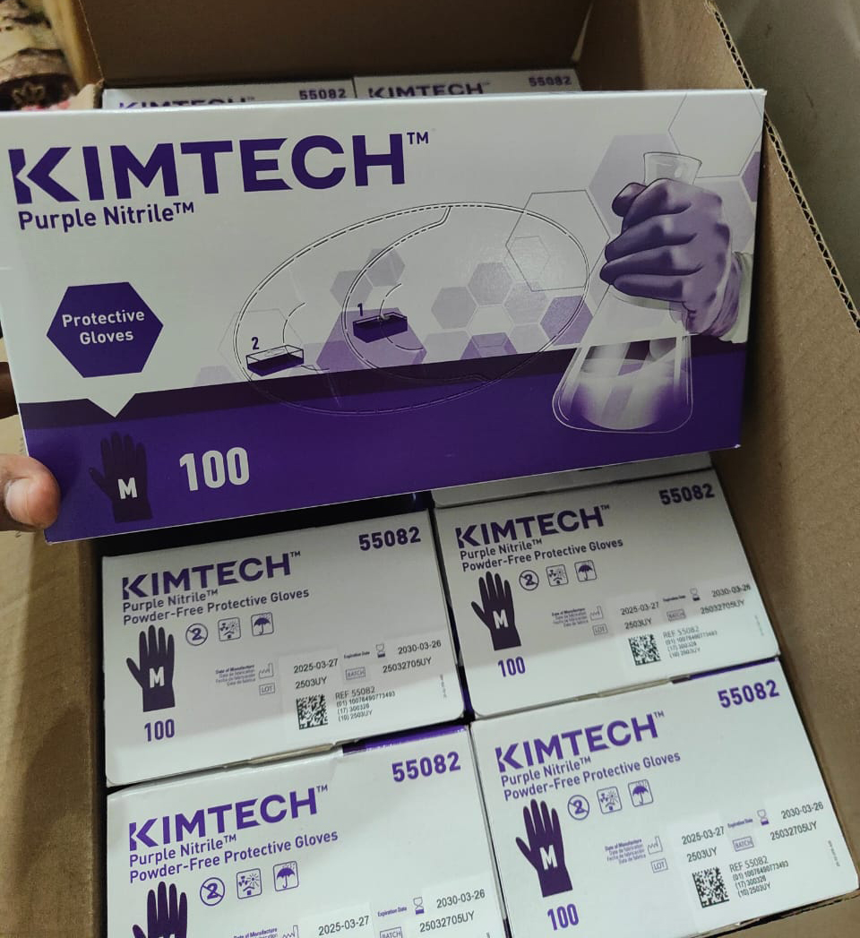 Kimtech Purple Nitrile Examination Gloves